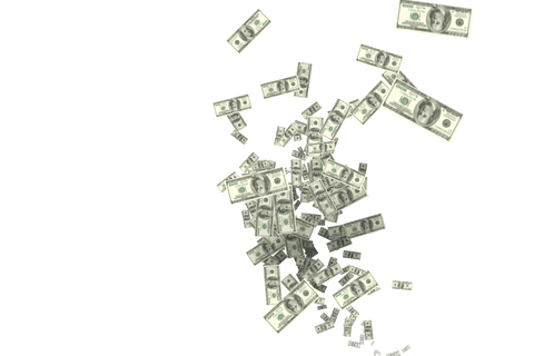 hundred dollar bills falling on transparent background illustration - Download Free Stock Videos Pikwizard.com