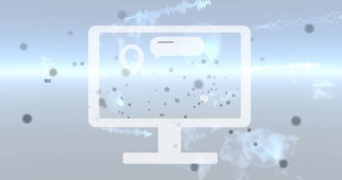Abstract Digital Connection Amidst Data Flow Overlay on Screen - Download Free Stock Images Pikwizard.com