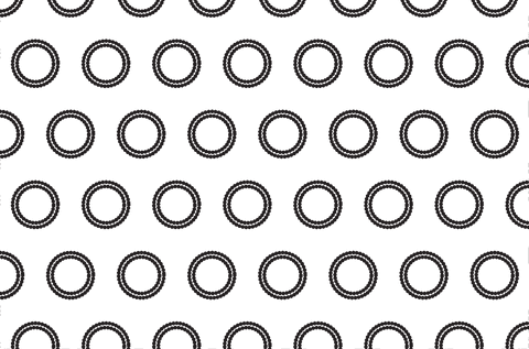 Seamless Pattern of Black Circles on Transparent Background - Download Free Stock Videos Pikwizard.com