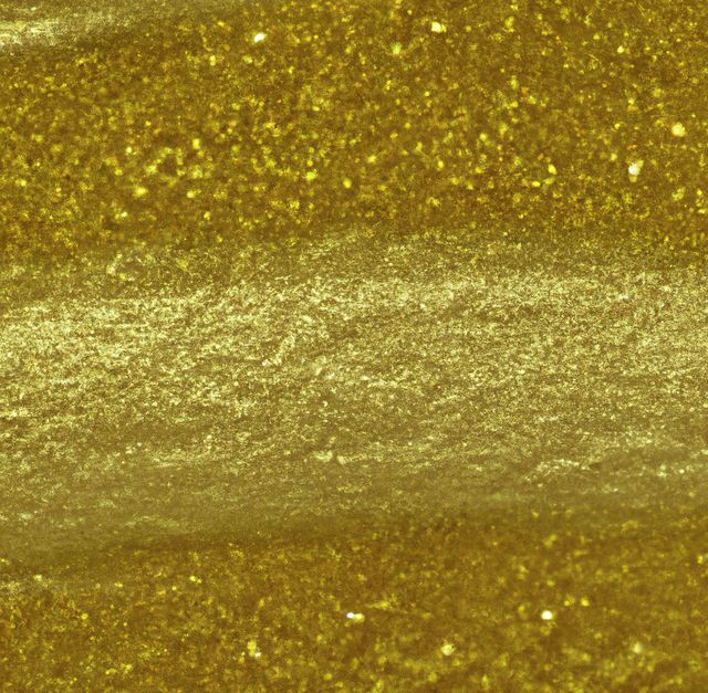 Image of close up of details of gold texture glitter with copy space. Gold colour and texture concept.