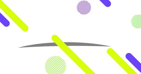 Abstract Geometric Shapes with Purple and Green Accents - Download Free Stock Images Pikwizard.com