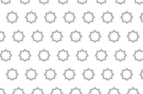 Black Geometric Star Shapes on Transparent Background Pattern - Download Free Stock Videos Pikwizard.com