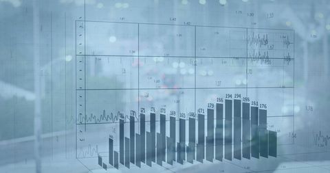 Data Analysis Over Cityscape Illustrating Global Business Trends - Download Free Stock Images Pikwizard.com