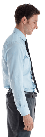 transparent smiling businessman with hands in pocket - Download Free Stock Videos Pikwizard.com
