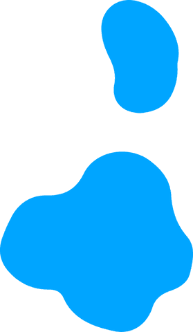 abstract blue blobs on transparent background for modern design - Download Free Stock Videos Pikwizard.com
