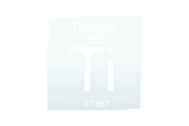 Transparent Vector Icon of Titanium with Symbol and Atomic Number - Download Free Stock Videos Pikwizard.com