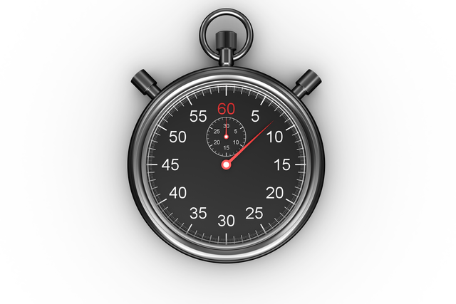 Digital Black Stopwatch Vector on Transparent Background - Download Free Stock Videos Pikwizard.com