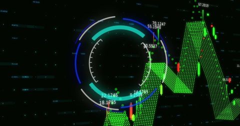 digital interface scanning financial data analysis - Download Free Stock Images Pikwizard.com