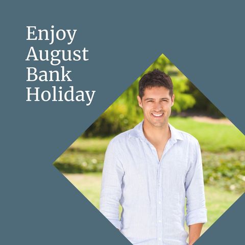 Celebrate August Bank Holiday with Joyful Smiles in Nature - Download Free Stock Templates Pikwizard.com