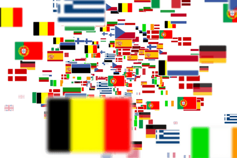 vibrant transparent layers of flags representing nations - Download Free Stock Videos Pikwizard.com