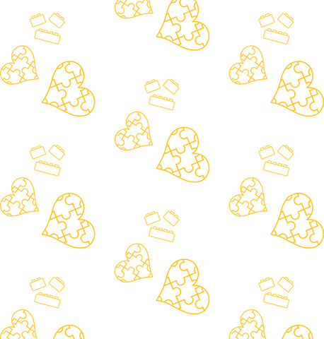 Seamless Yellow Heart and Lock Repeating Pattern on Transparent Background - Download Free Stock Videos Pikwizard.com