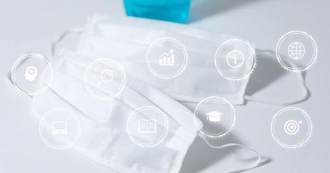Innovative Health and Safety Technology with Surgical Masks and Digital Interface