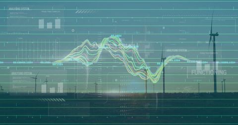 Innovative data interface with wind turbines for green energy solutions