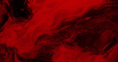 Dynamic Red Swirl on Black Background Abstract Art