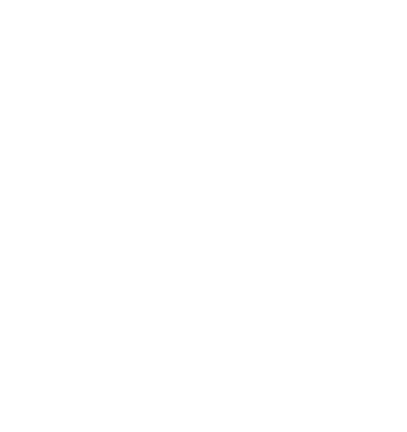 Hand silhouette holding brush on transparent background