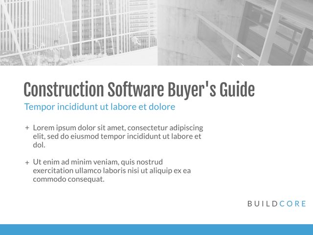 Ideal for promoting construction software and efficiency tools in the building industry. Perfect for use in brochures, marketing materials, presentations, and online content aimed at professionals seeking better project management and productivity solutions.