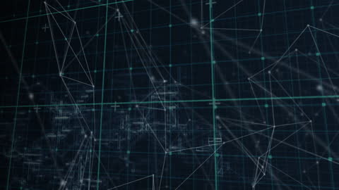Digital Data Network Connections on Futuristic Grid