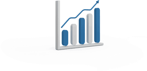 Transparent Rising Bar Graph Chart Icon - Download Free Stock Videos Pikwizard.com