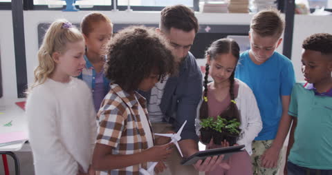 Diverse Classroom Exploring Ecology with Interactive Learning