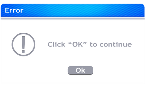 error message window graphic on transparent background - Download Free Stock Videos Pikwizard.com