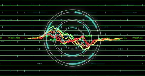 Interactive Financial Data Analysis with Digital Technology - Download Free Stock Images Pikwizard.com