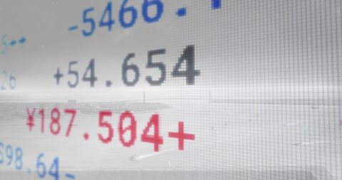 Stock Market Data Overlay Cityscape - Download Free Stock Images Pikwizard.com