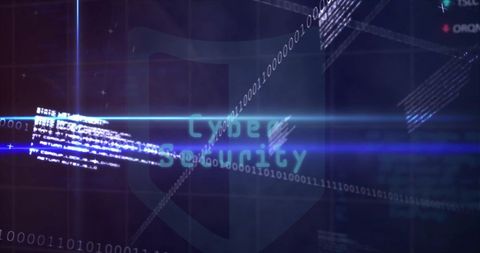 Cybersecurity Concept with Digital Interface and Code - Download Free Stock Images Pikwizard.com