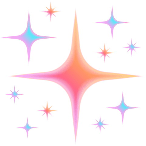 glowing cluster of vibrant abstract star shapes on transparent canvas - Download Free Stock Videos Pikwizard.com