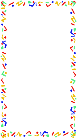 colorful zigzag frame on transparent background for creative design needs - Download Free Stock Videos Pikwizard.com