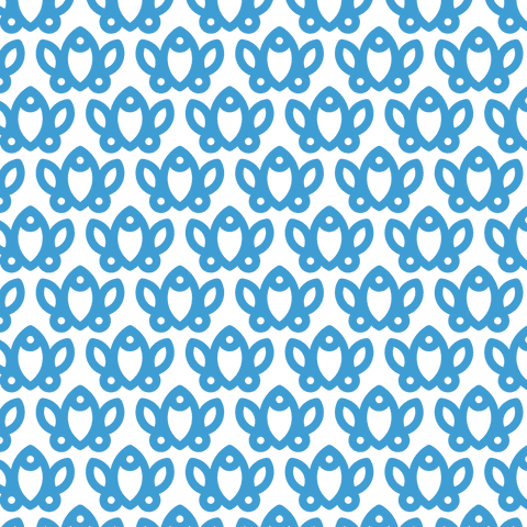 seamless repetitive blue petal pattern design on transparent background - Download Free Stock Videos Pikwizard.com
