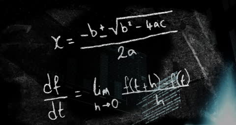 Dynamic Visualization of Mathematical and Data Processing Equations