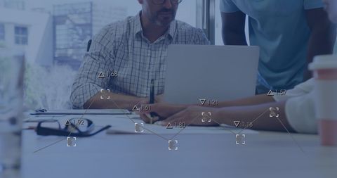 Business Team Analyzing Digital Data in Office Environment - Download Free Stock Images Pikwizard.com