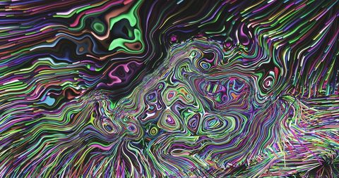 Vibrant Metallic Liquid Texture Abstract Background - Download Free Stock Images Pikwizard.com