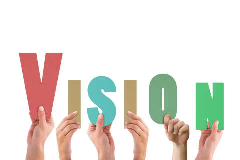 hands holding vision text on transparent background - Download Free Stock Videos Pikwizard.com