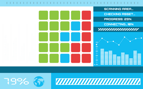 transparent digital data processing interface element - Download Free Stock Videos Pikwizard.com