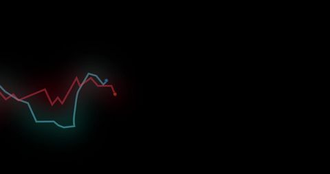 Abstract Financial Data Chart on Dark Background - Download Free Stock Images Pikwizard.com