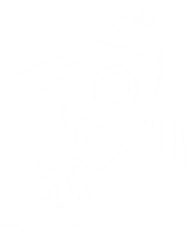 Rocket Doodle Outline on Transparent Background - Download Free Stock Videos Pikwizard.com