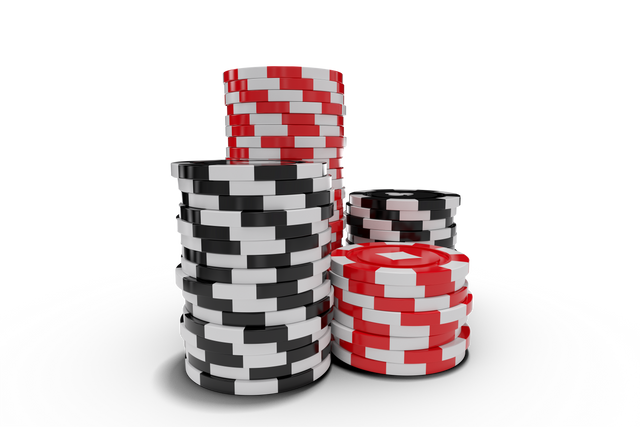 Transparent Stack of Black, Red, and White Gambling Chips - Download Free Stock Videos Pikwizard.com