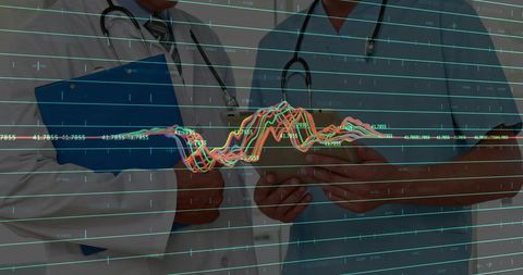 Healthcare Doctors Analyzing Digital Financial Data - Download Free Stock Images Pikwizard.com