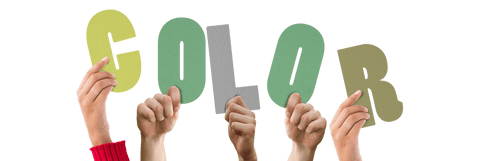 Hands Holding Colorful C-O-L-O-R Letters on Transparent Background - Download Free Stock Videos Pikwizard.com