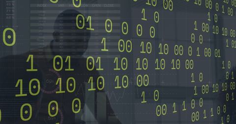 Digital Data Analysis Superimposed on Business Professionals - Download Free Stock Images Pikwizard.com