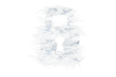 cloudy padlock security symbol on transparent background - Download Free Stock Videos Pikwizard.com