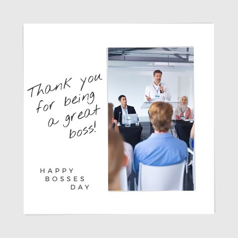 bosses day appreciation with presentation - Download Free Stock Templates Pikwizard.com