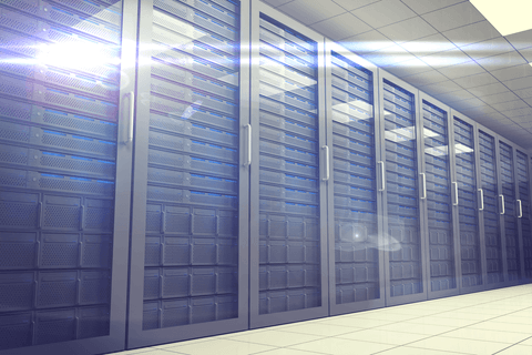transparent server room illustration on digital background - Download Free Stock Videos Pikwizard.com