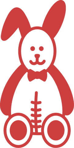 Cute Red Rabbit Illustration on Transparent Background - Download Free Stock Videos Pikwizard.com