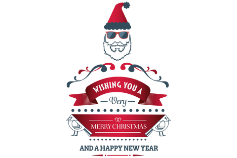 transparent christmas wishes with santa claus design elements - Download Free Stock Videos Pikwizard.com