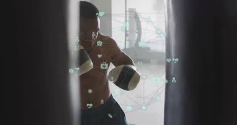 Boxer in Gym Using Smart Tracking for Performance Enhancement
