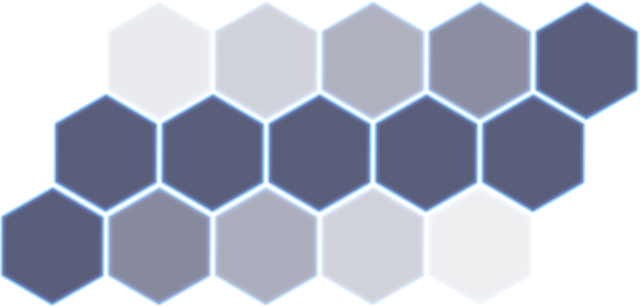 Transparent Blue Hexagon Grid with Glowing Outline Design Concept - Download Free Stock Videos Pikwizard.com