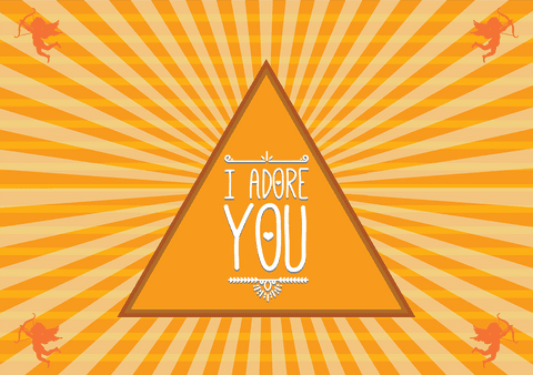 transparent vector design with i adore you text and angel illustrations - Download Free Stock Videos Pikwizard.com