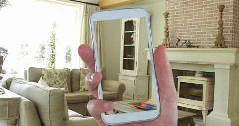 Exploring Modern Technology Usage in Cozy Living Spaces - Download Free Stock Images Pikwizard.com